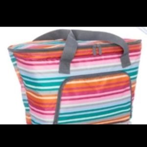 Thirty-One Family Picnic Thermal Lollipop Stripe NIP